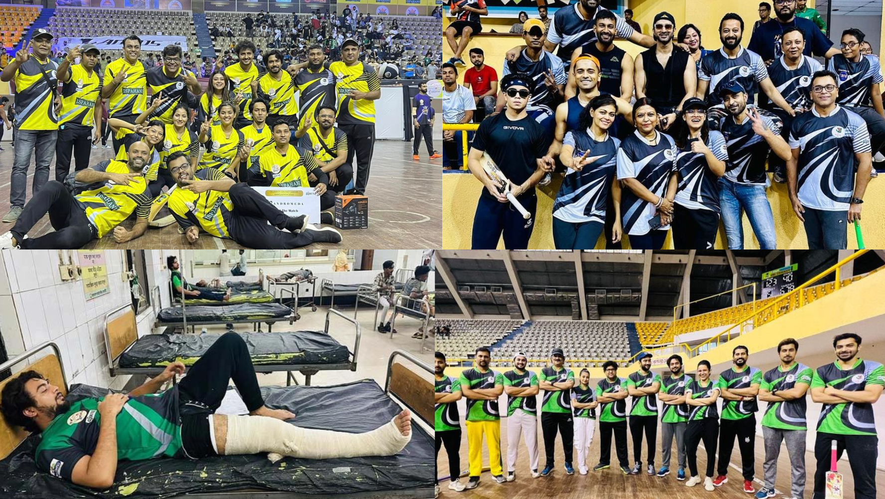 Celebrity Cricket League halted amid player altercation