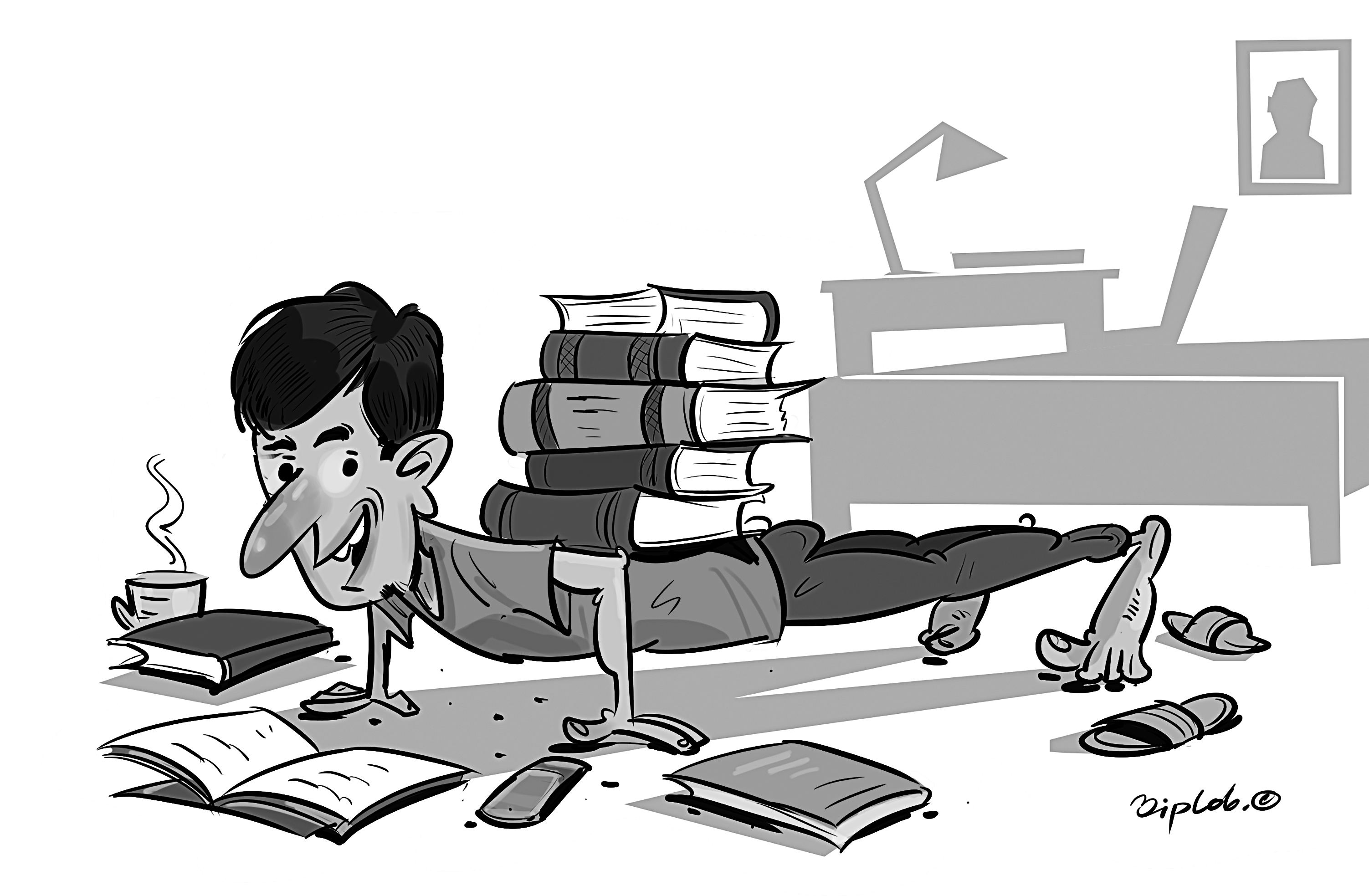 “Book down,” indeed!