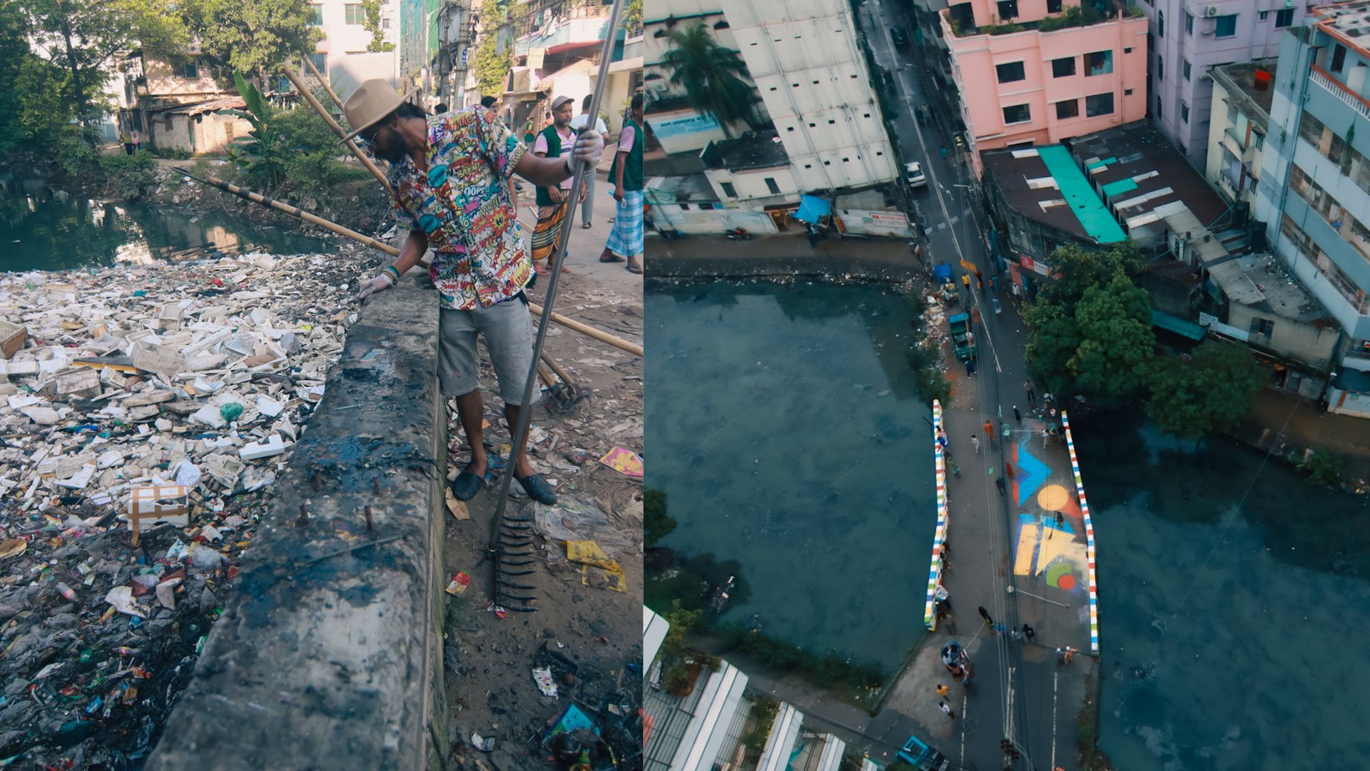 Morshed Mishu becomes environmental saviour with 'Khale Hobe'