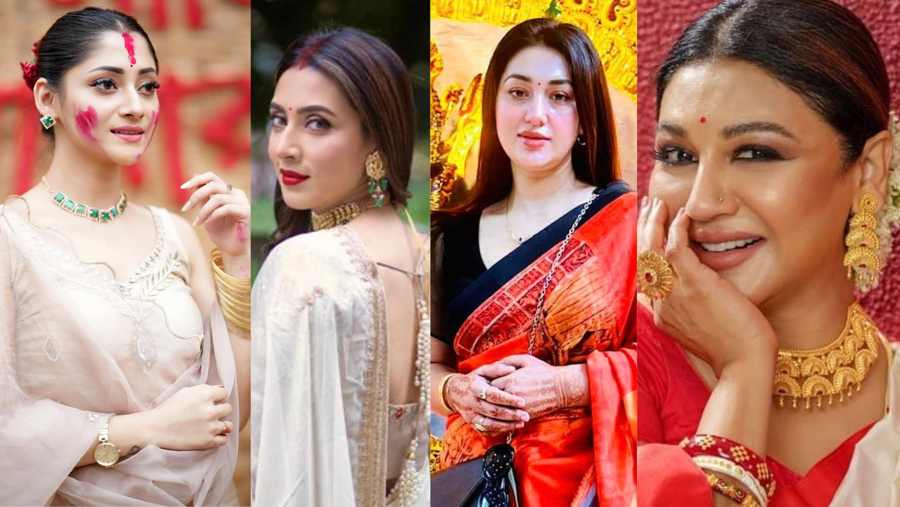 Celebrating Bijoya with celebrities: A peek into puja festivities