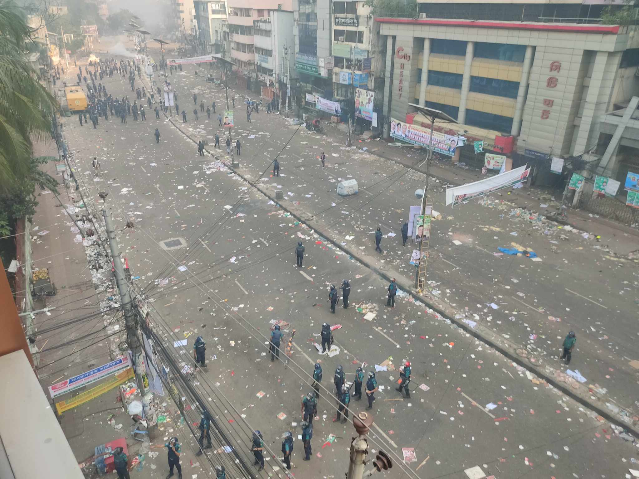 BNP rally brought to abrupt halt after police attacks Nayapaltan venue