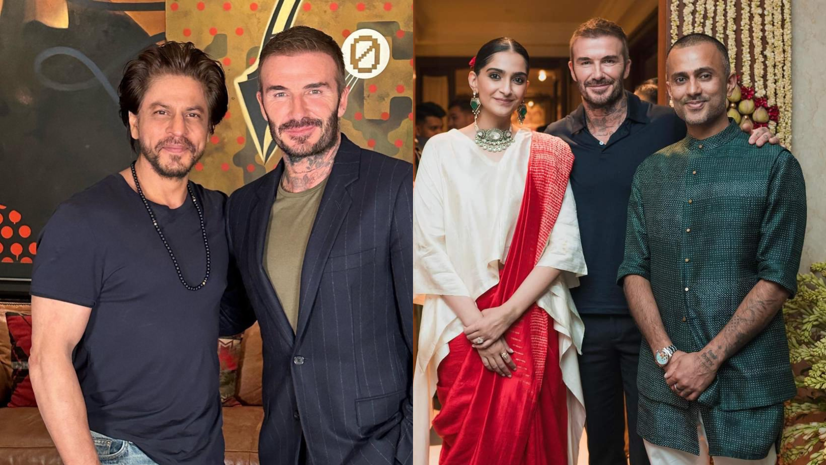 David Beckham pens heartfelt note for SRK and Sonam Kapoor