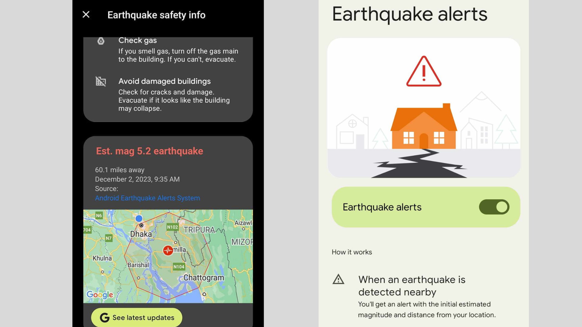 How to turn on earthquake alerts on your phone