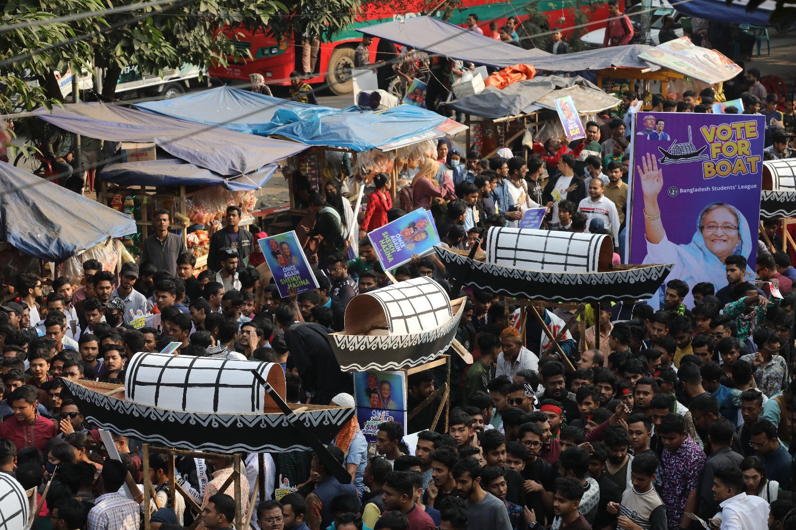A Potemkin election in Bangladesh?