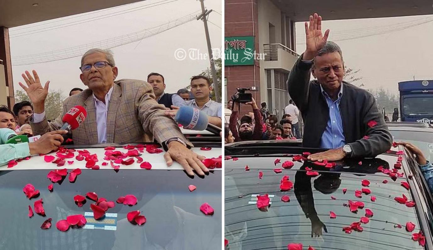 Fakhrul, Khasru walk out of jail