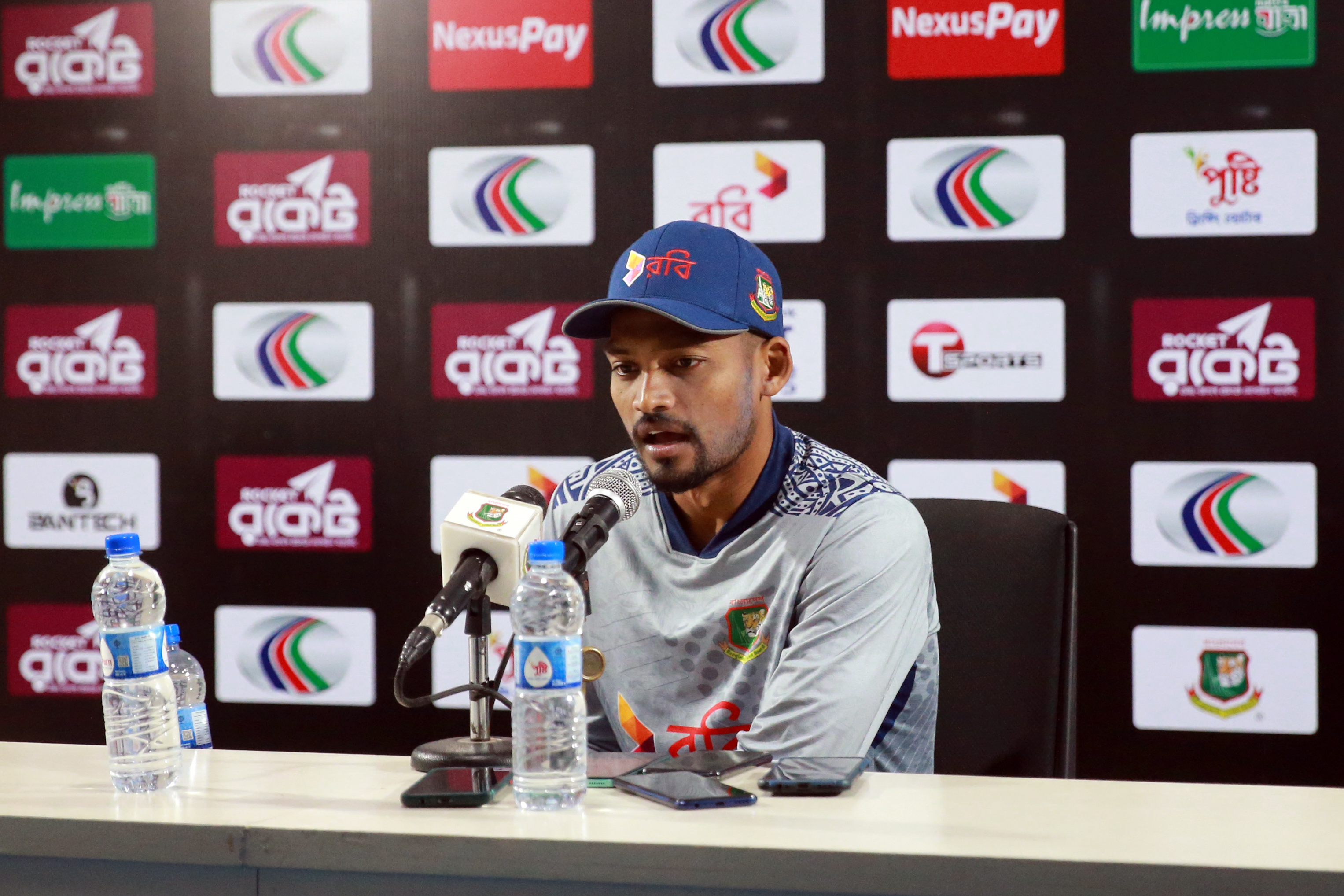 Shanto not amused by Lankans’ celebration