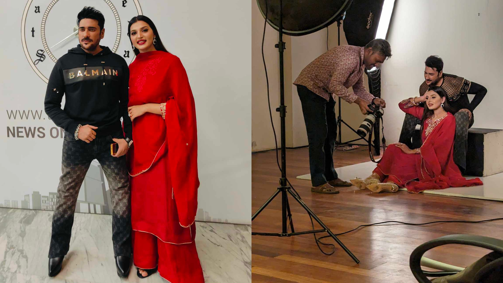 Ananta Jalil, Barsha spend time at The Daily Star