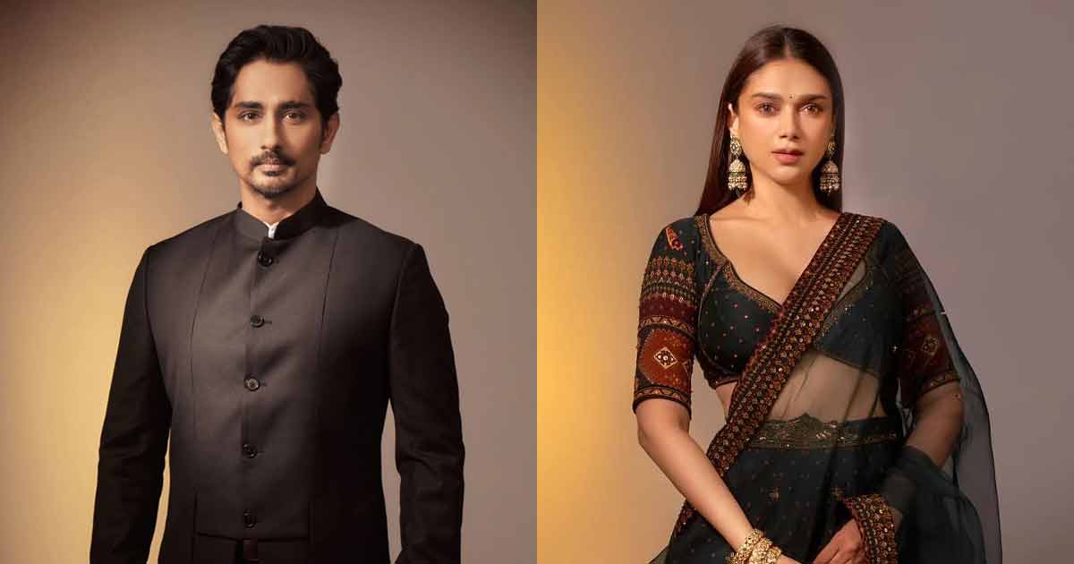 Aditi Rao Hydari and Siddharth confirm they are engaged, not married