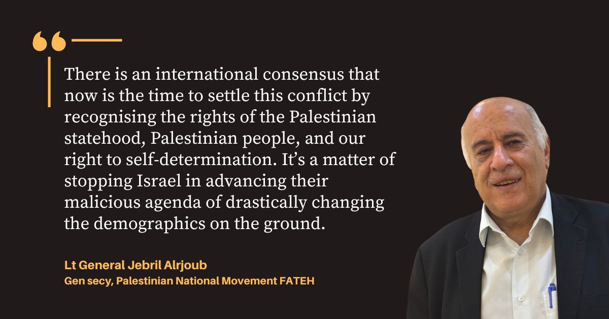 ‘Ballots, not bullets, for Palestine’