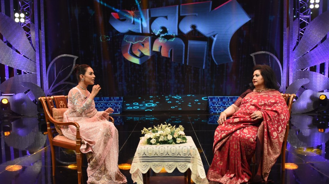 Nusraat Faria to host the legendary Runa Laila
