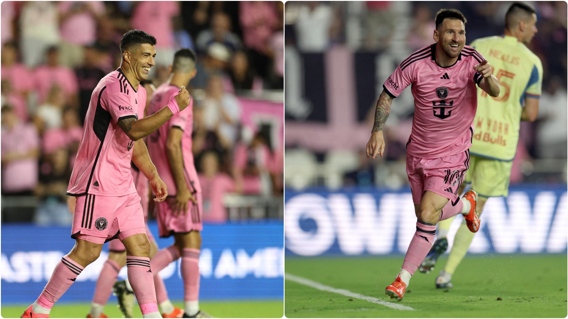 Five assists and goal for Messi, hat-trick for Suarez as Miami hit six