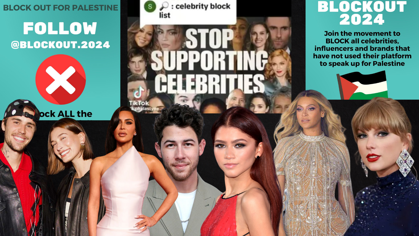 Blockout 2024 movement: Hollywood celebrities' online follower count declines