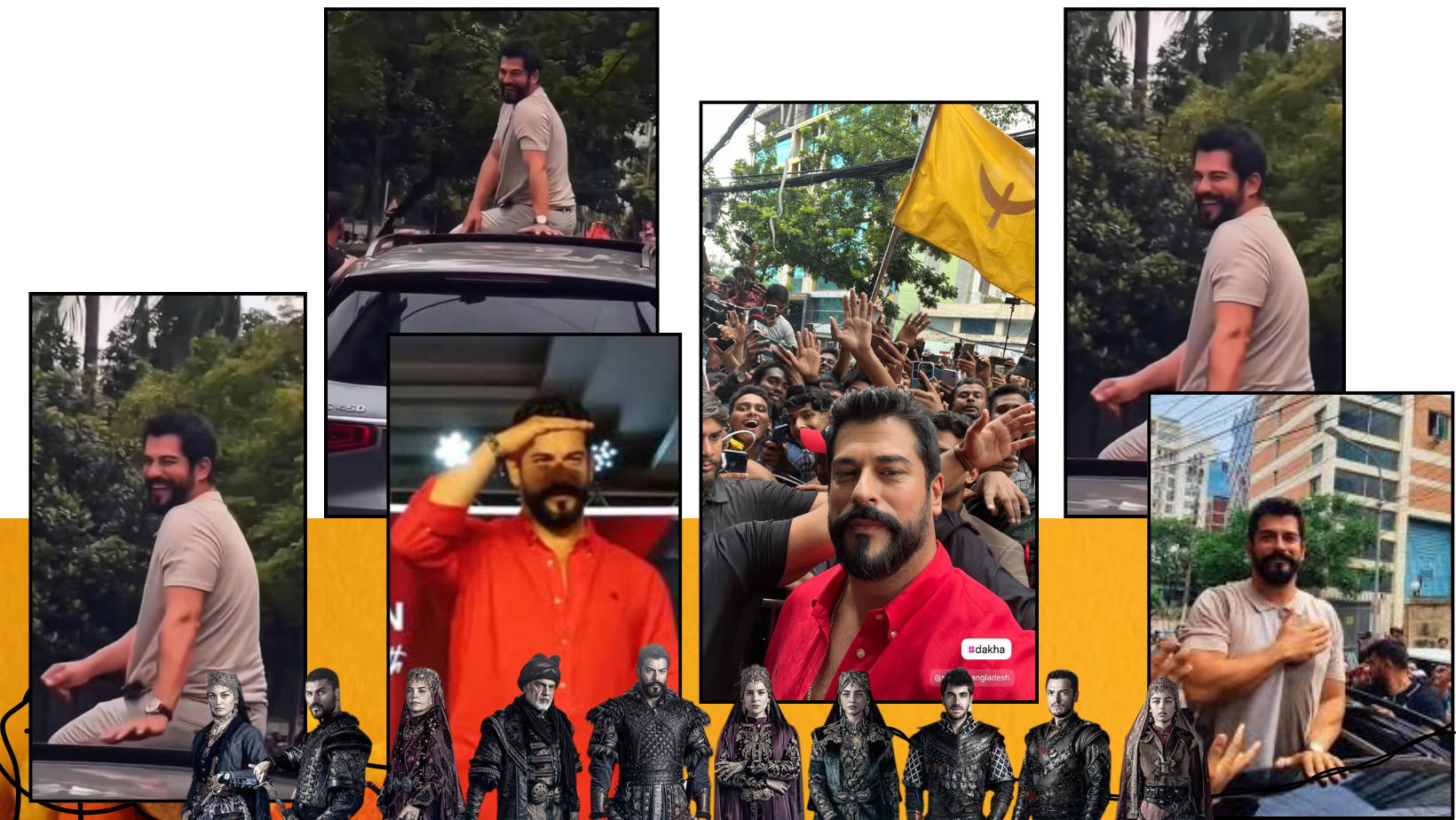 I have never seen fans as crazy as those in Bangladesh: Burak Özçivit