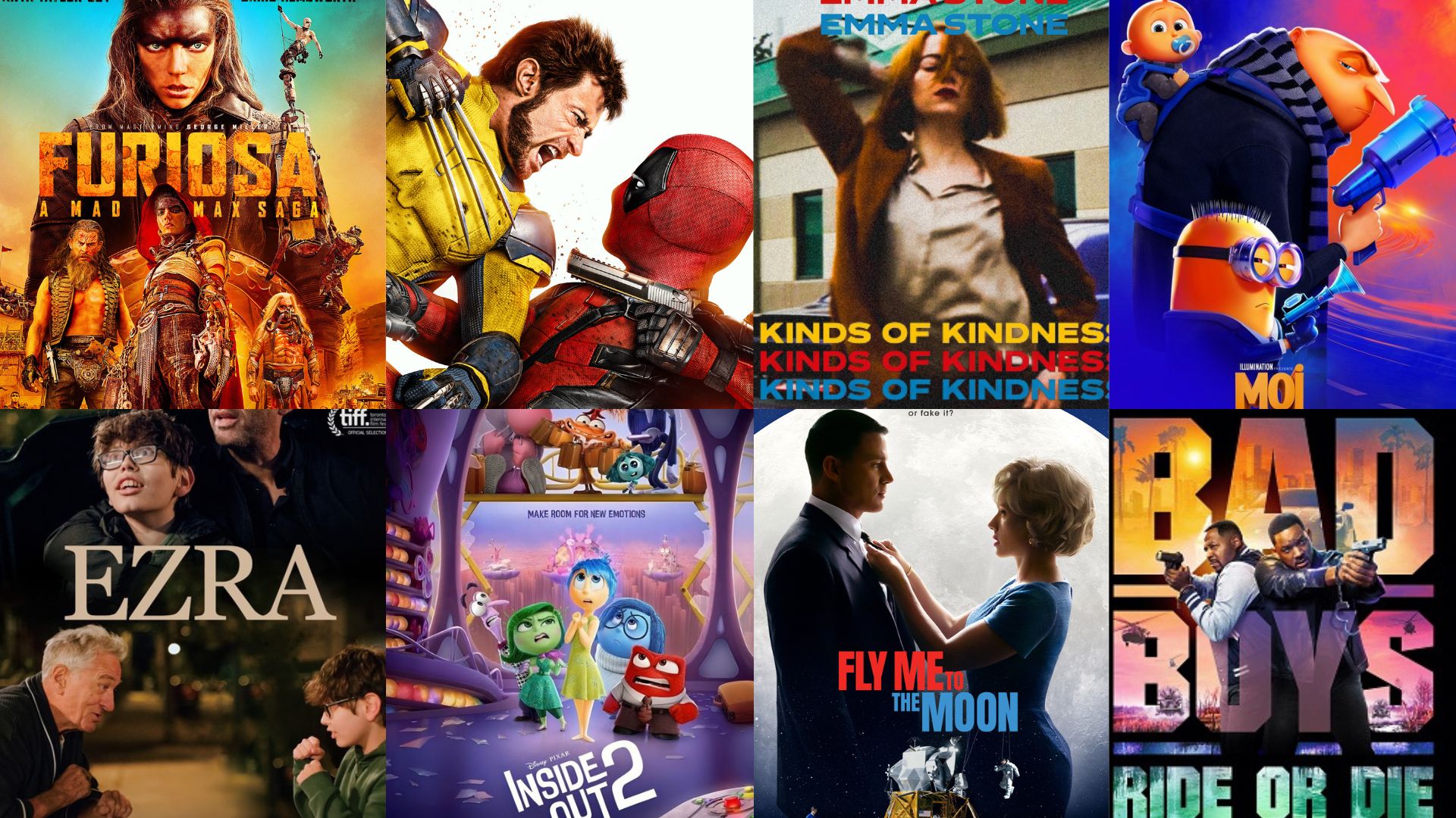 Summer 2024 movie preview: Sequels, superheroes, and surprises await