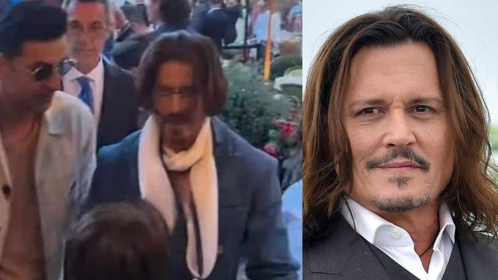 Shah Rukh Khan sports new look at Anant Ambani's bash, fans compare him to Johnny Depp