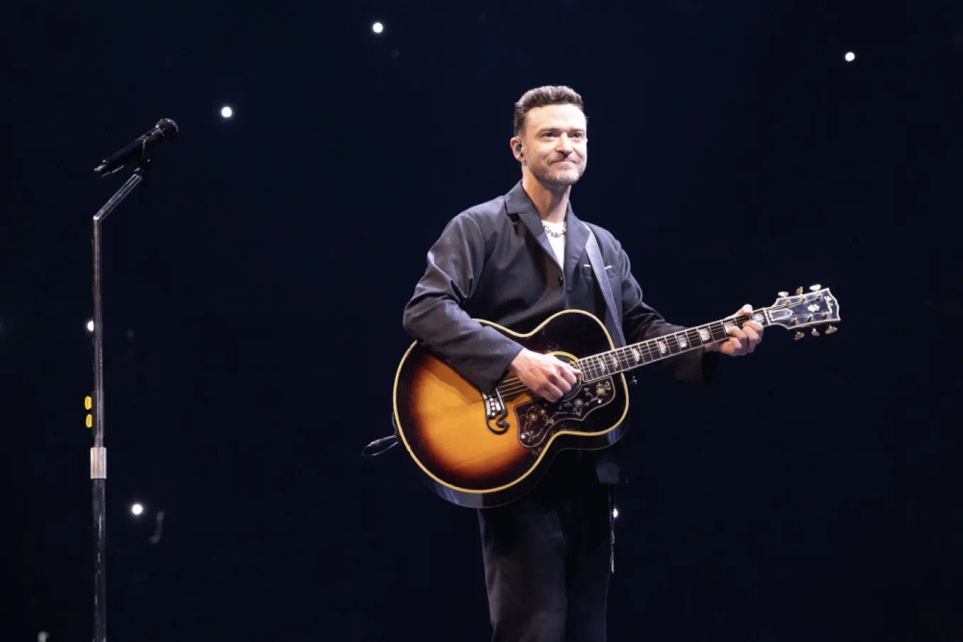 ‘I know sometimes I’m hard to love’: Justin Timberlake thanks fans after DWI arrest