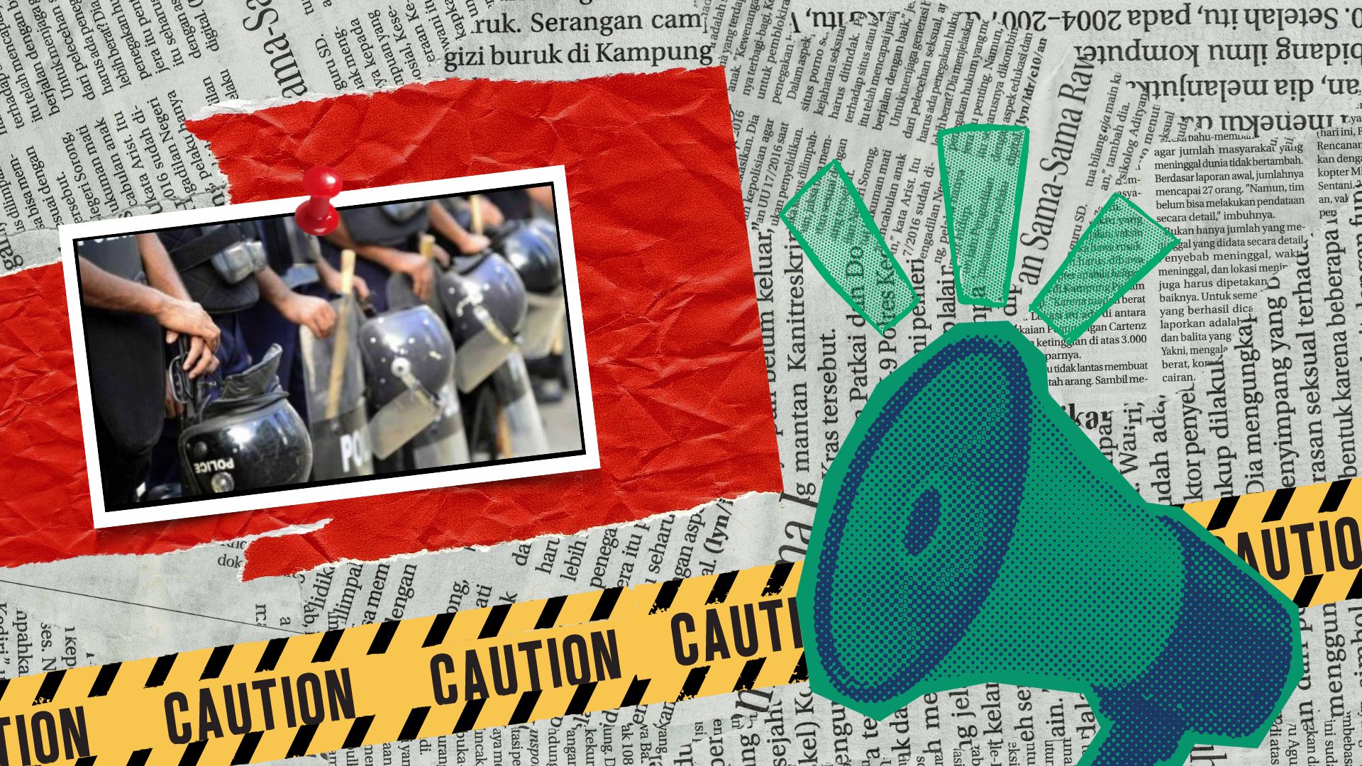 Why this intimidating police statement aimed at the media?