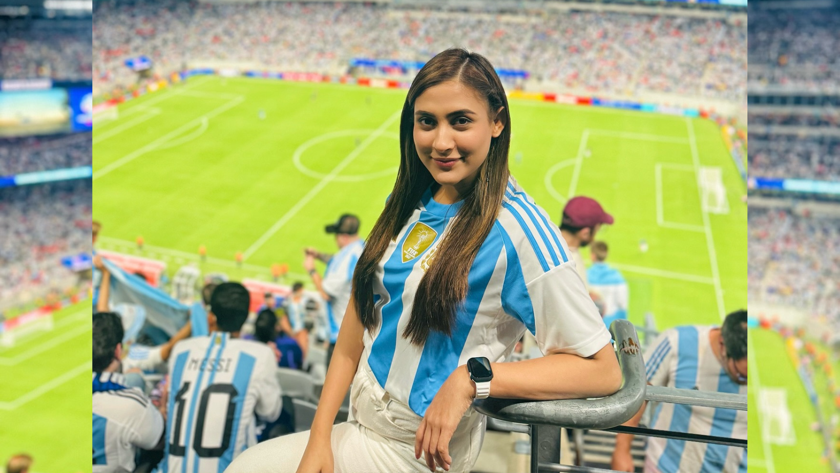 I support Argentina for Messi: Mehazabien Chowdhury