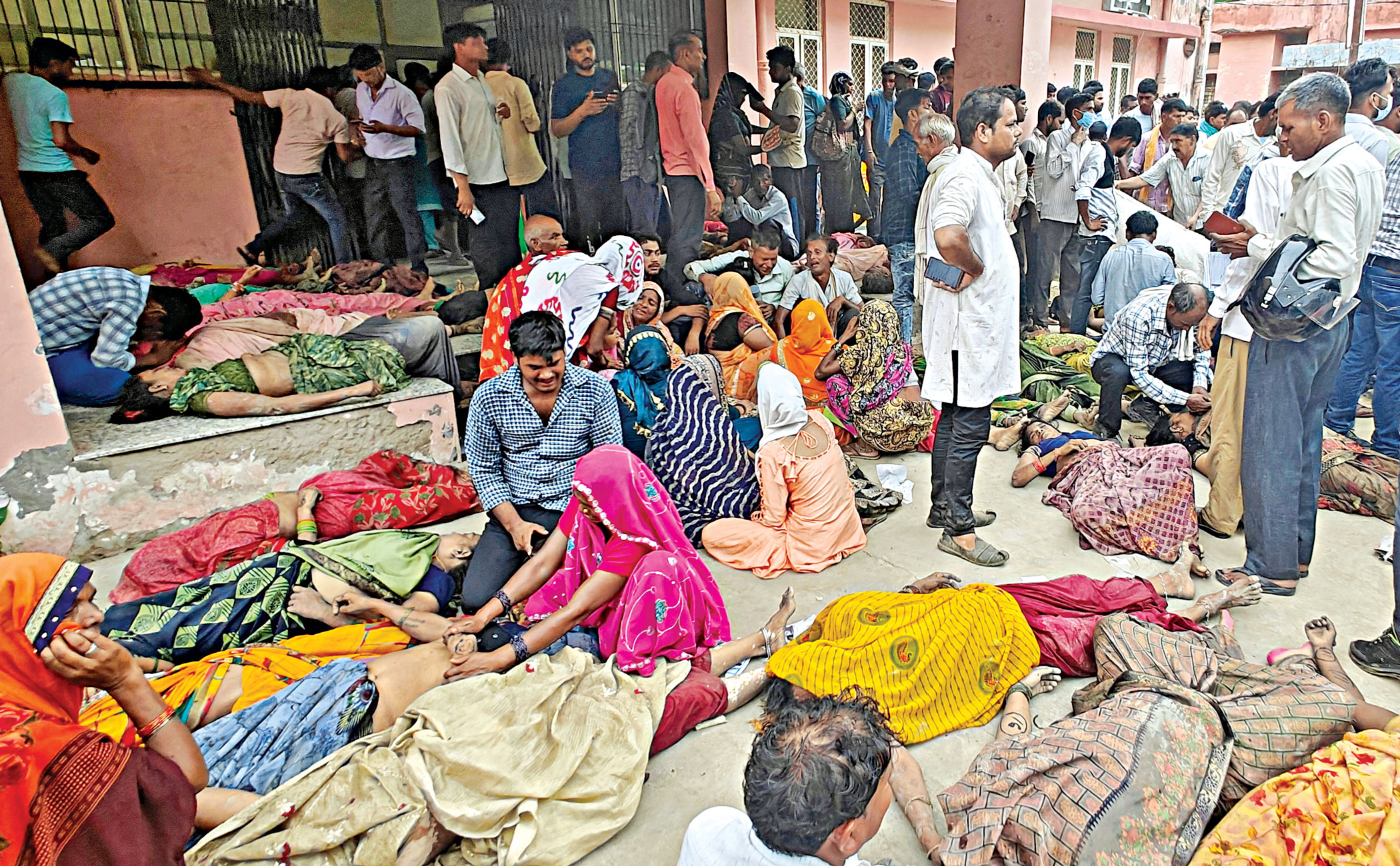 116 killed in stampede at India religious event