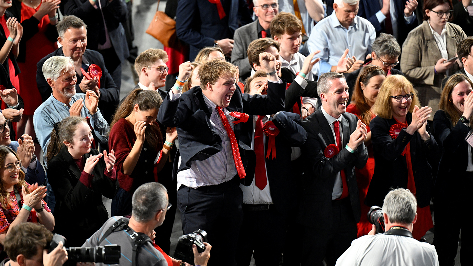 Labour back in power with huge mandate