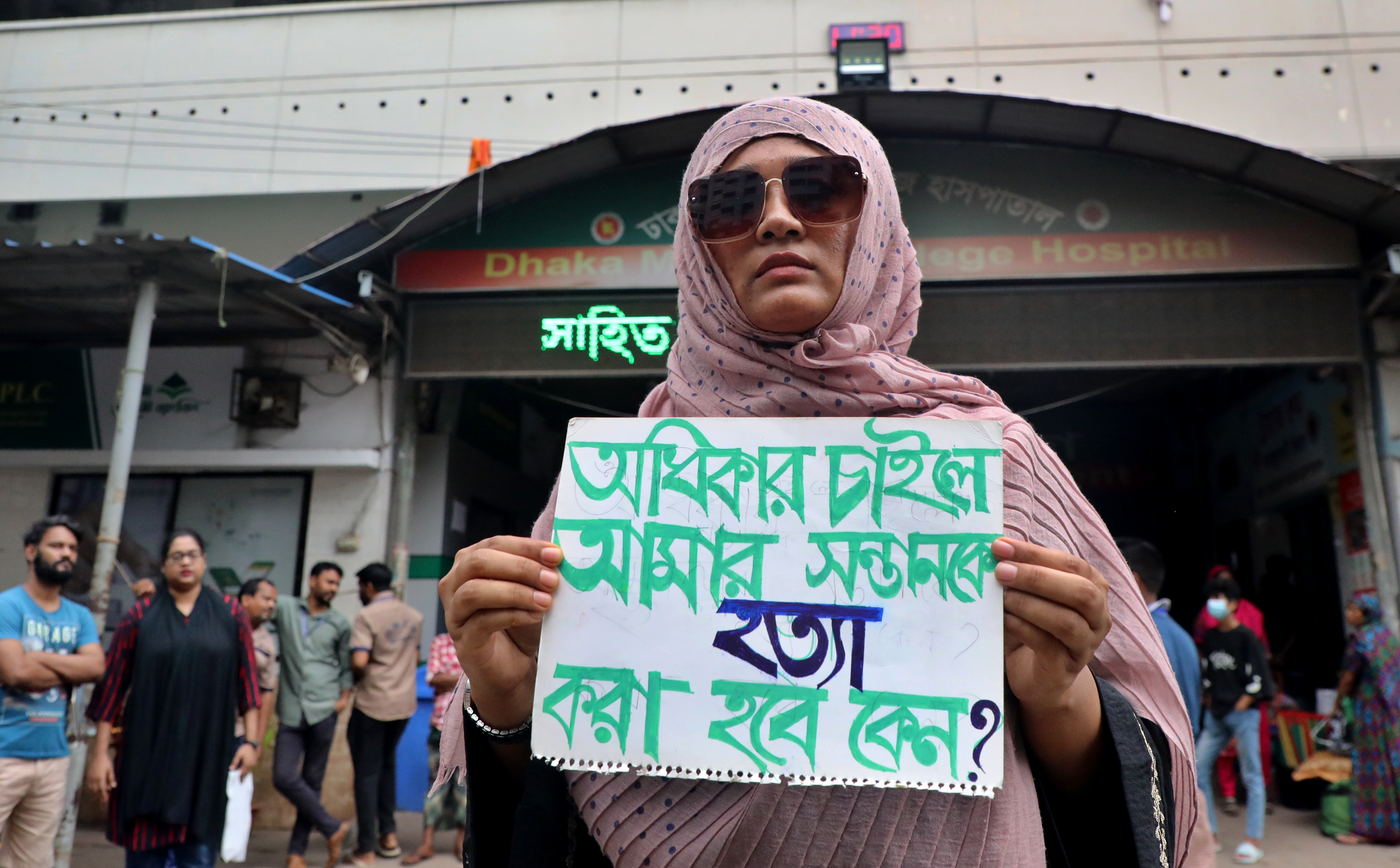 In the aftermath of violence