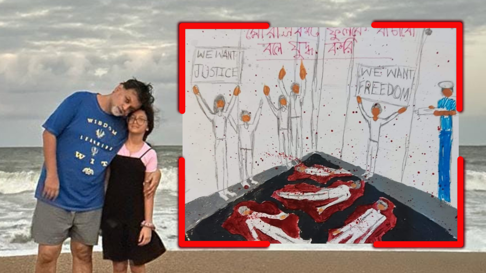 ‘Possibly the most important painting my little princess has drawn’