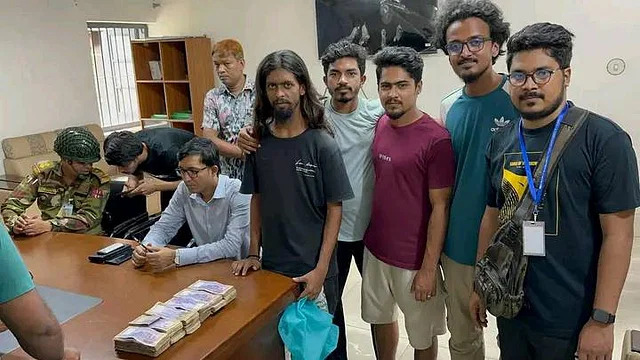 ‘Shaaticup’ actors uncover bags of cash and cryptic cup Rajshahi