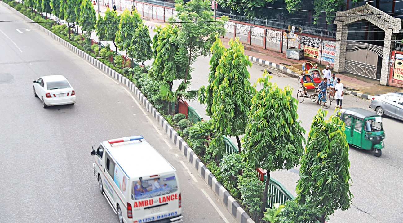 The sorry state of Dhaka’s road dividers