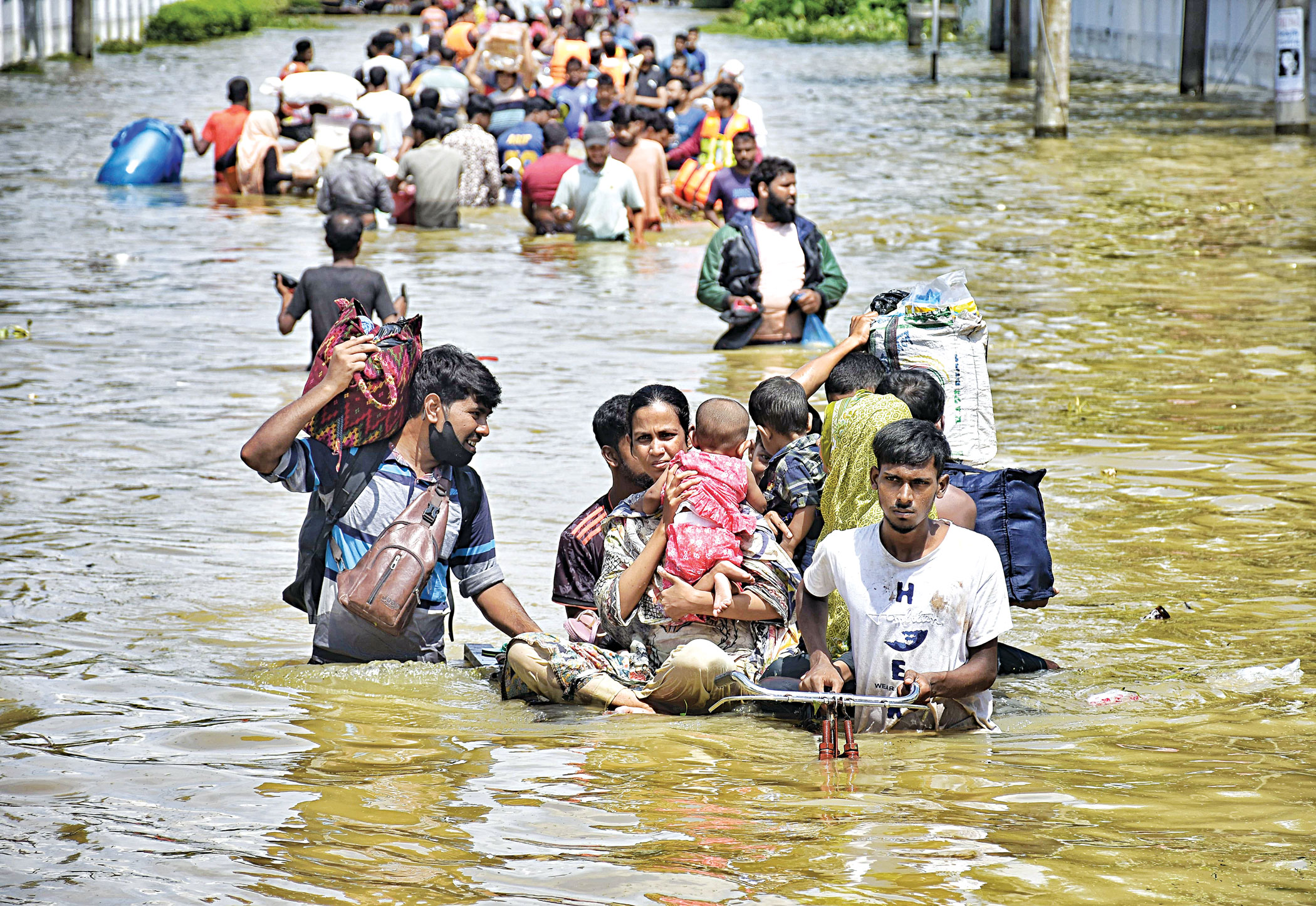 Millions cut off without food, power