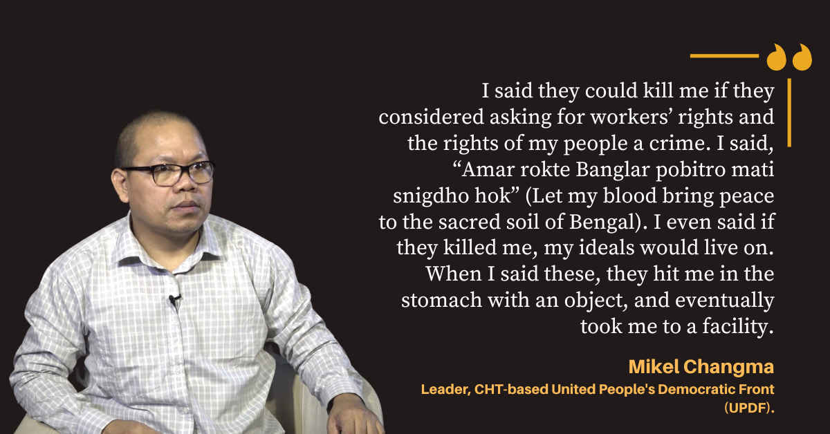 'Let my blood bring peace to the sacred soil of Bengal'