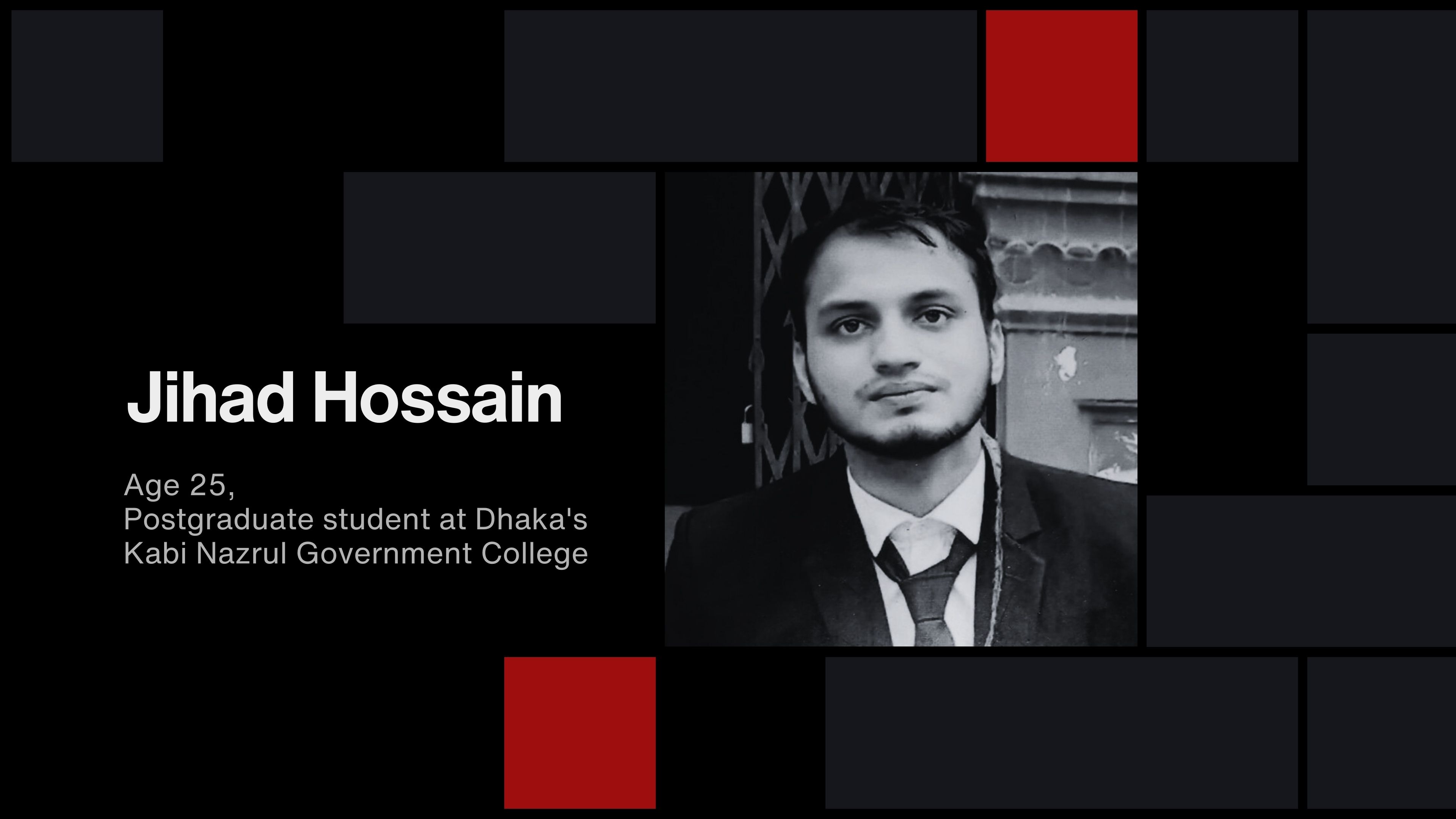 Jihad wanted to be a cricketer