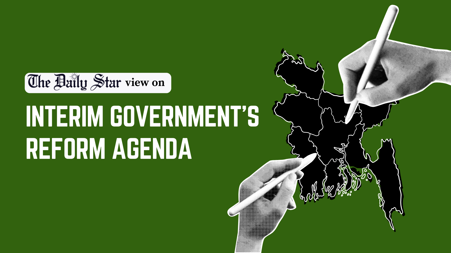 The interim government's reform agenda is promising