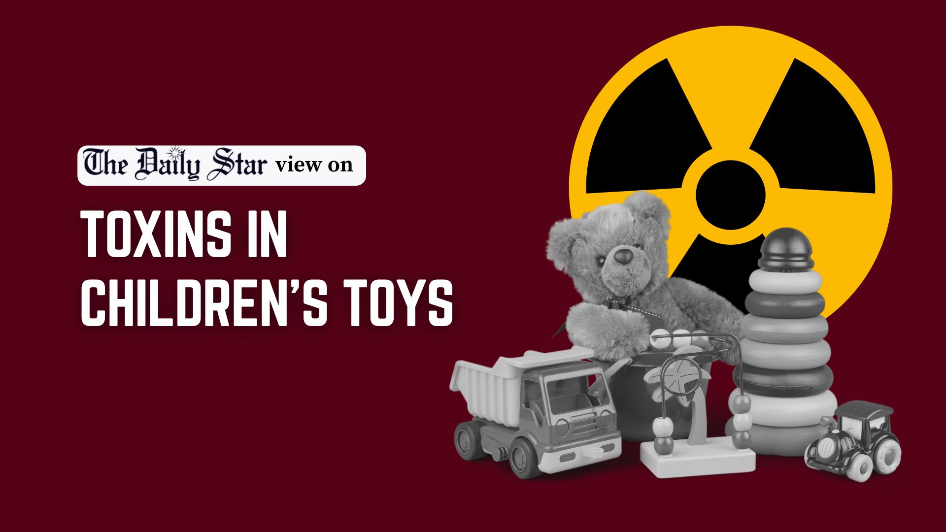 Beware of health hazards in plastic toys