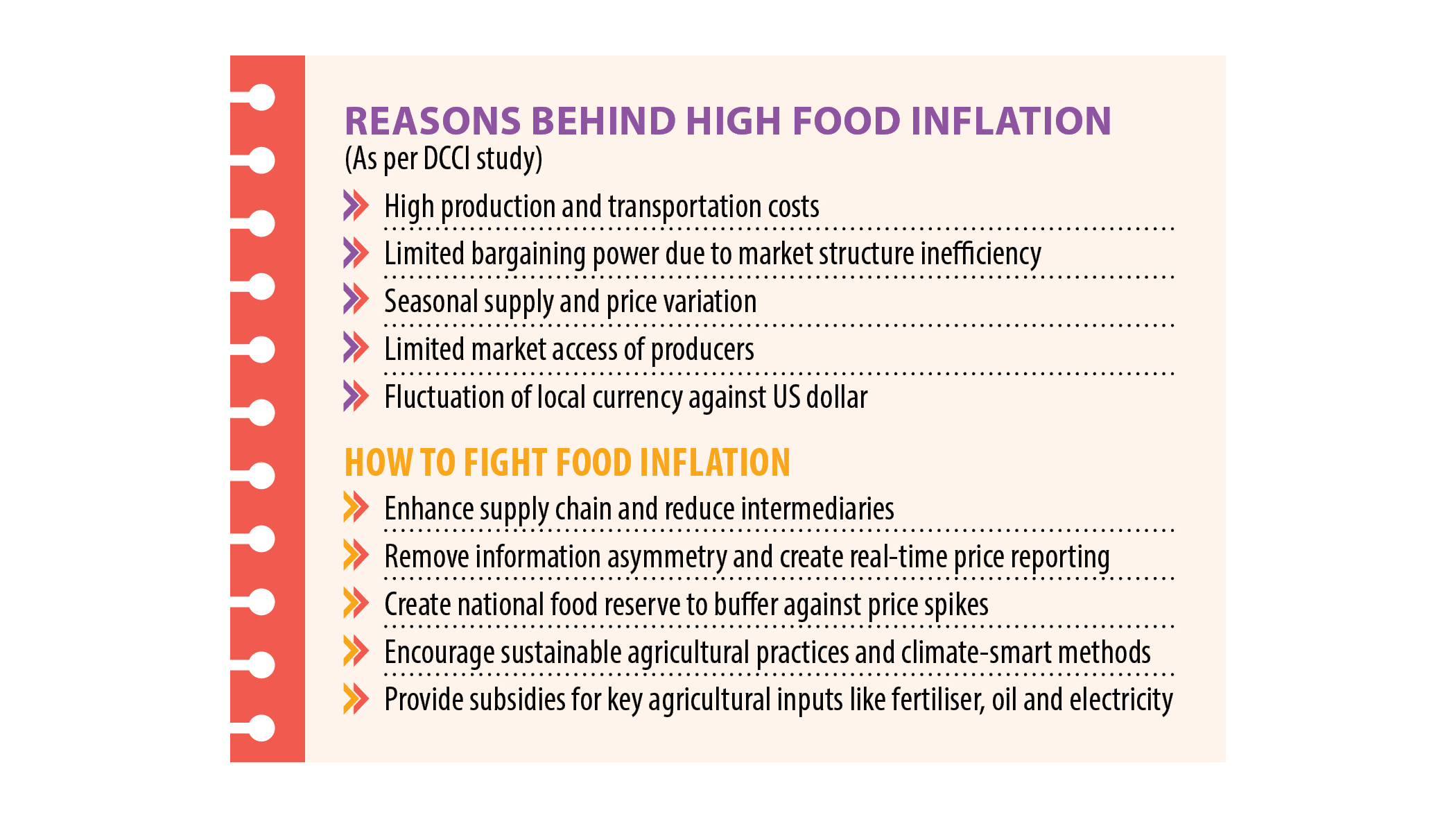 High production and transport costs behind runaway food inflation