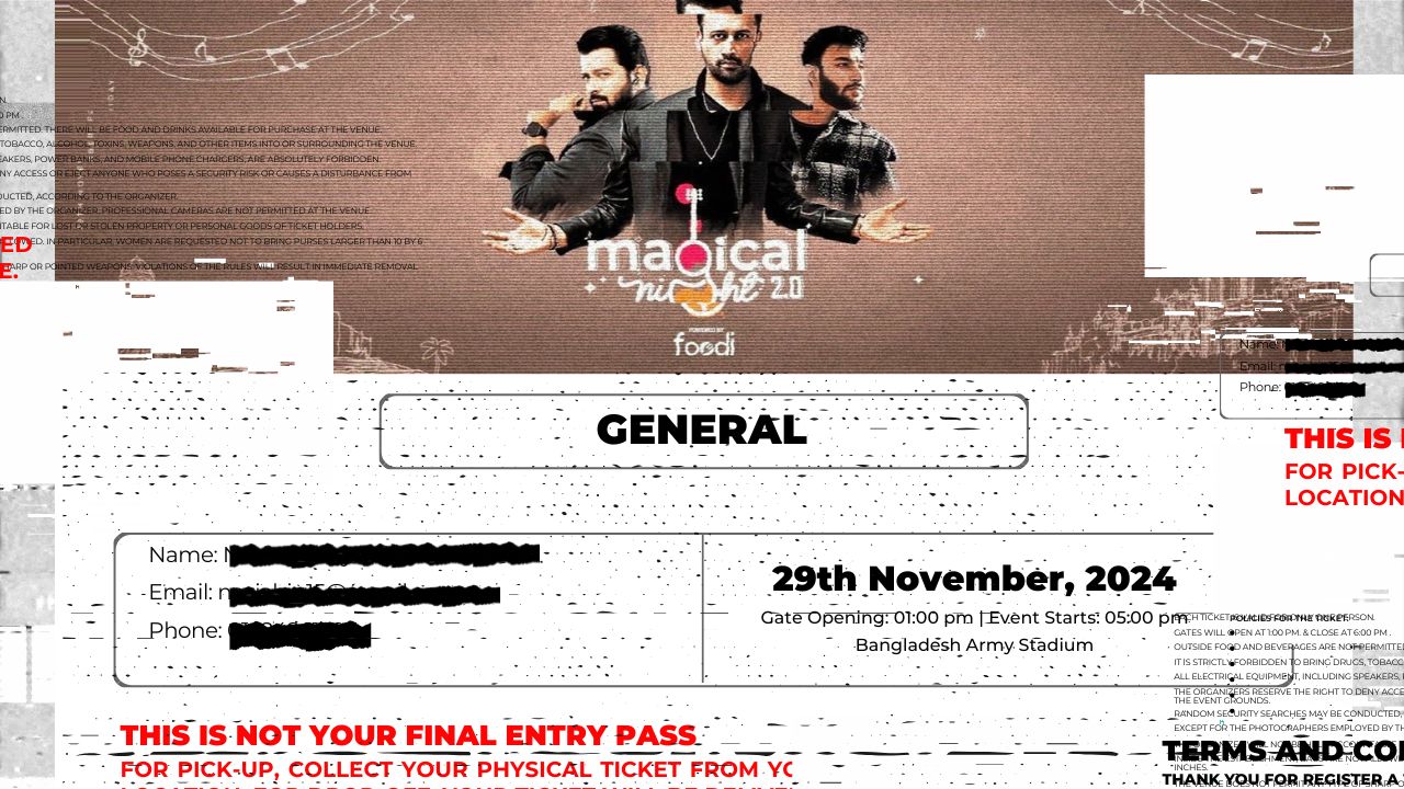 A ticketing website leaked over 5000 users' data—then it was all over Facebook