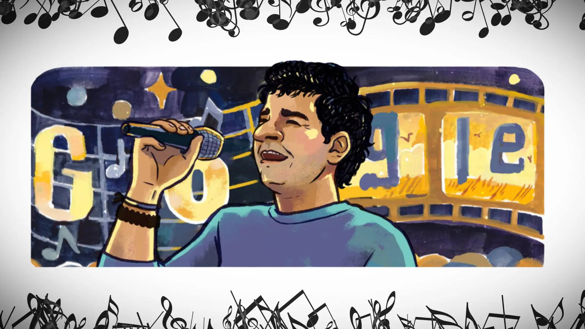 Google Doodle celebrates iconic Indian singer KK