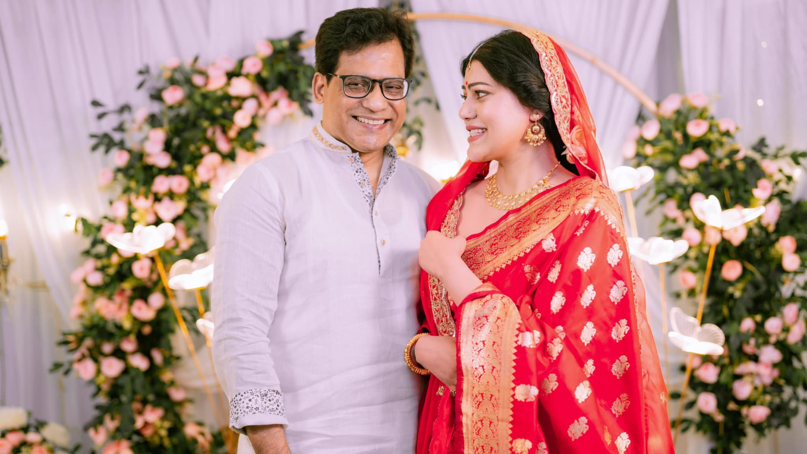 Tanzika Amin ties the knot in her mother’s wedding saree