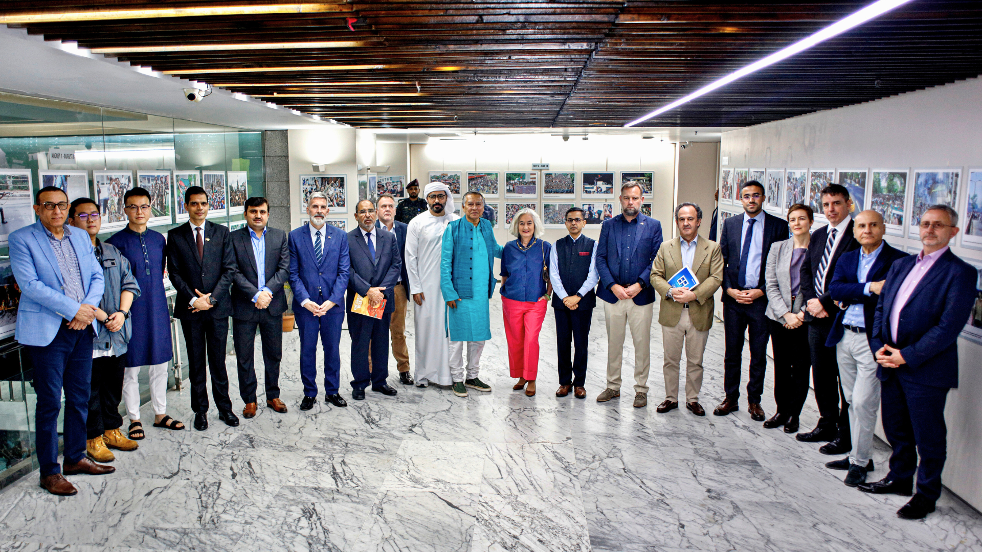 Diplomats pay tribute to July bravehearts