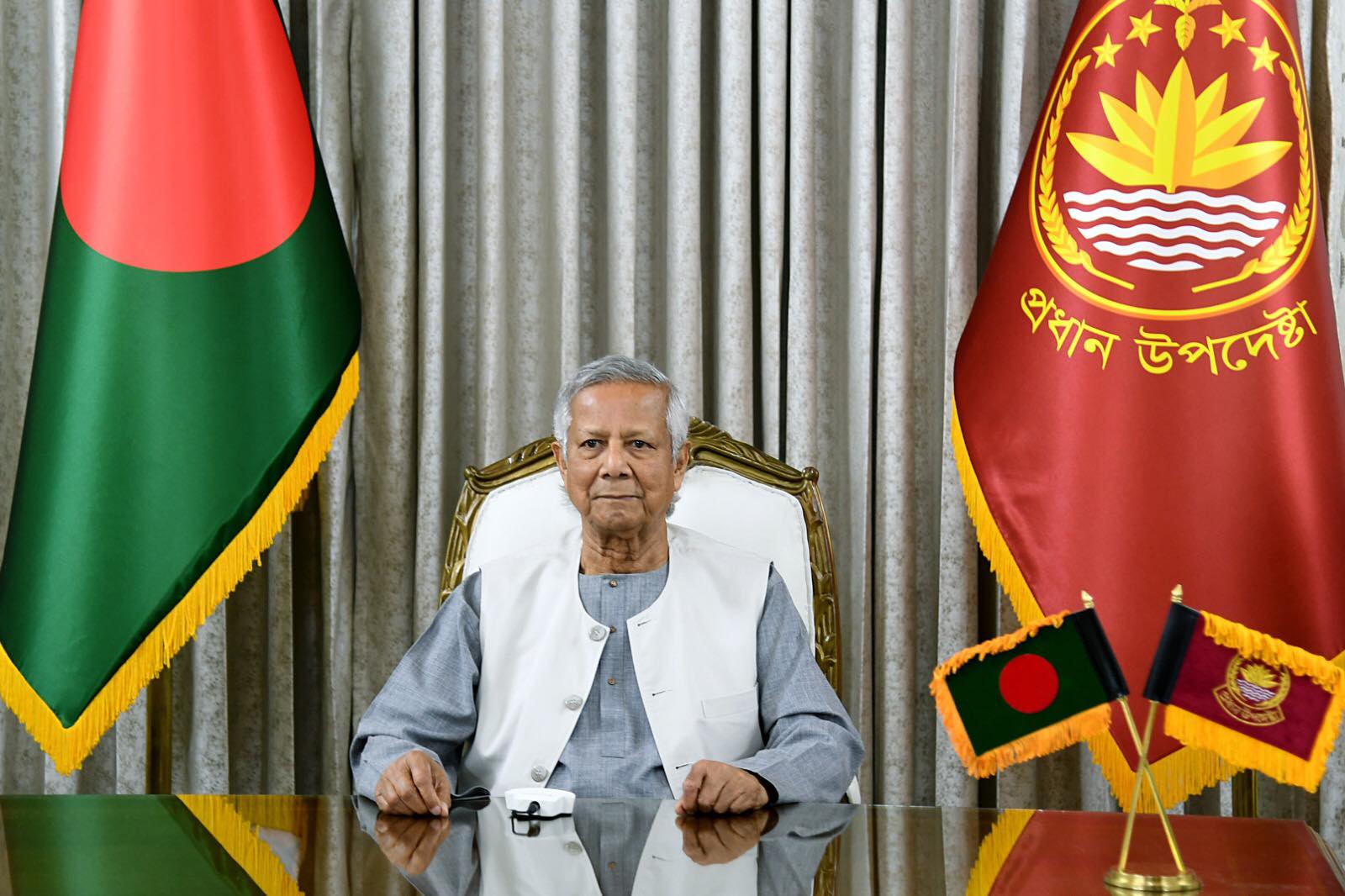 Yunus indicates election by late 2025 or mid 2026