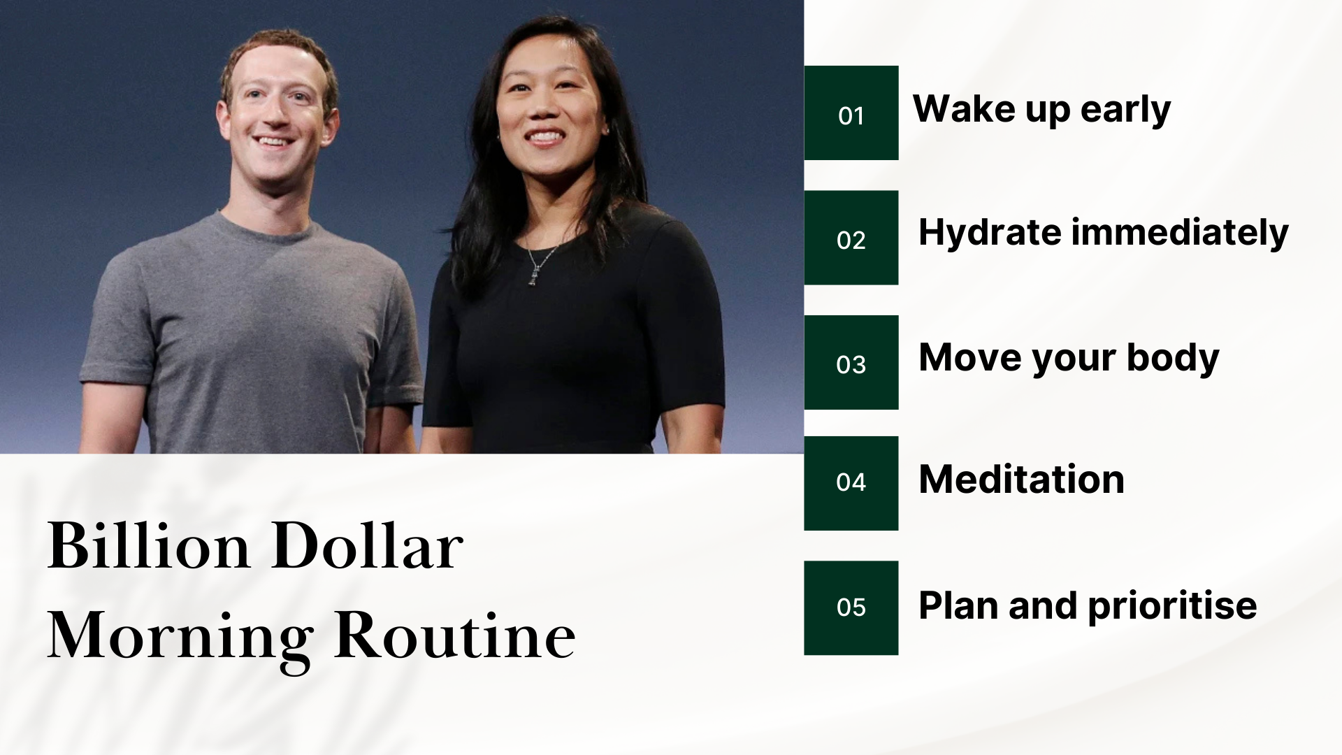 The morning routine billionaires swear by—Can you handle it?