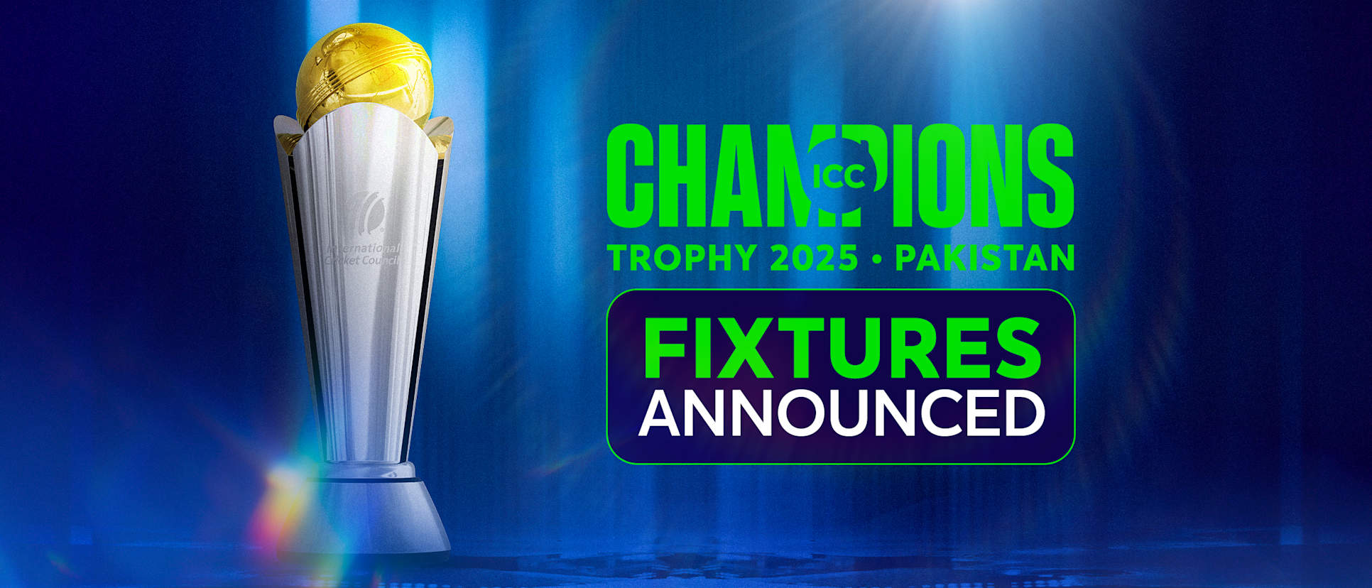 Champions Trophy 2025: Fixtures