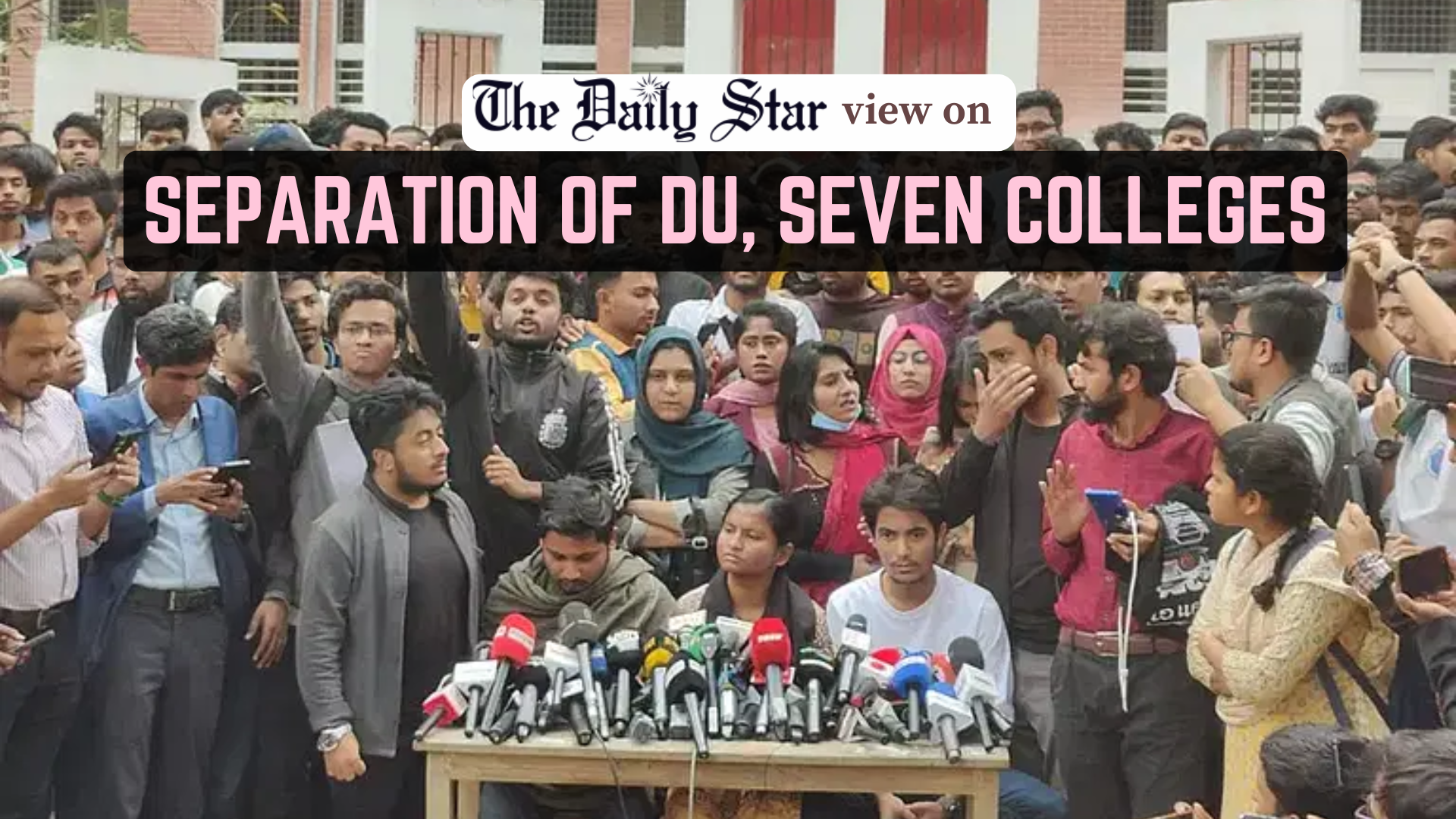 Separation of seven colleges from DU was long overdue