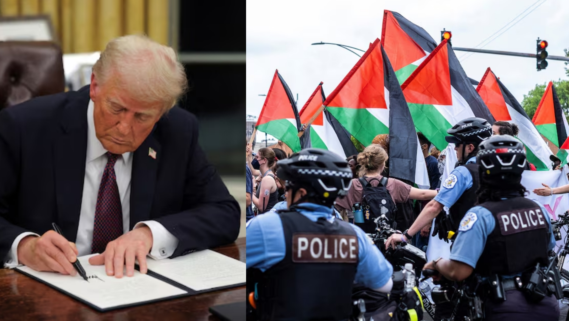 Trump administration to cancel student visas of pro-Palestinian protesters