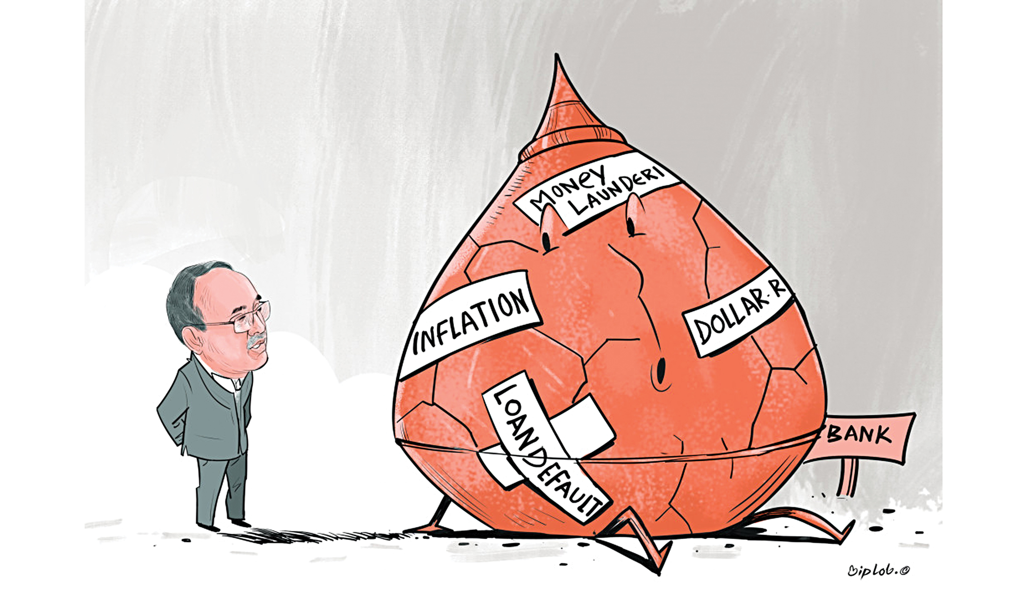 The root of the financial corruption