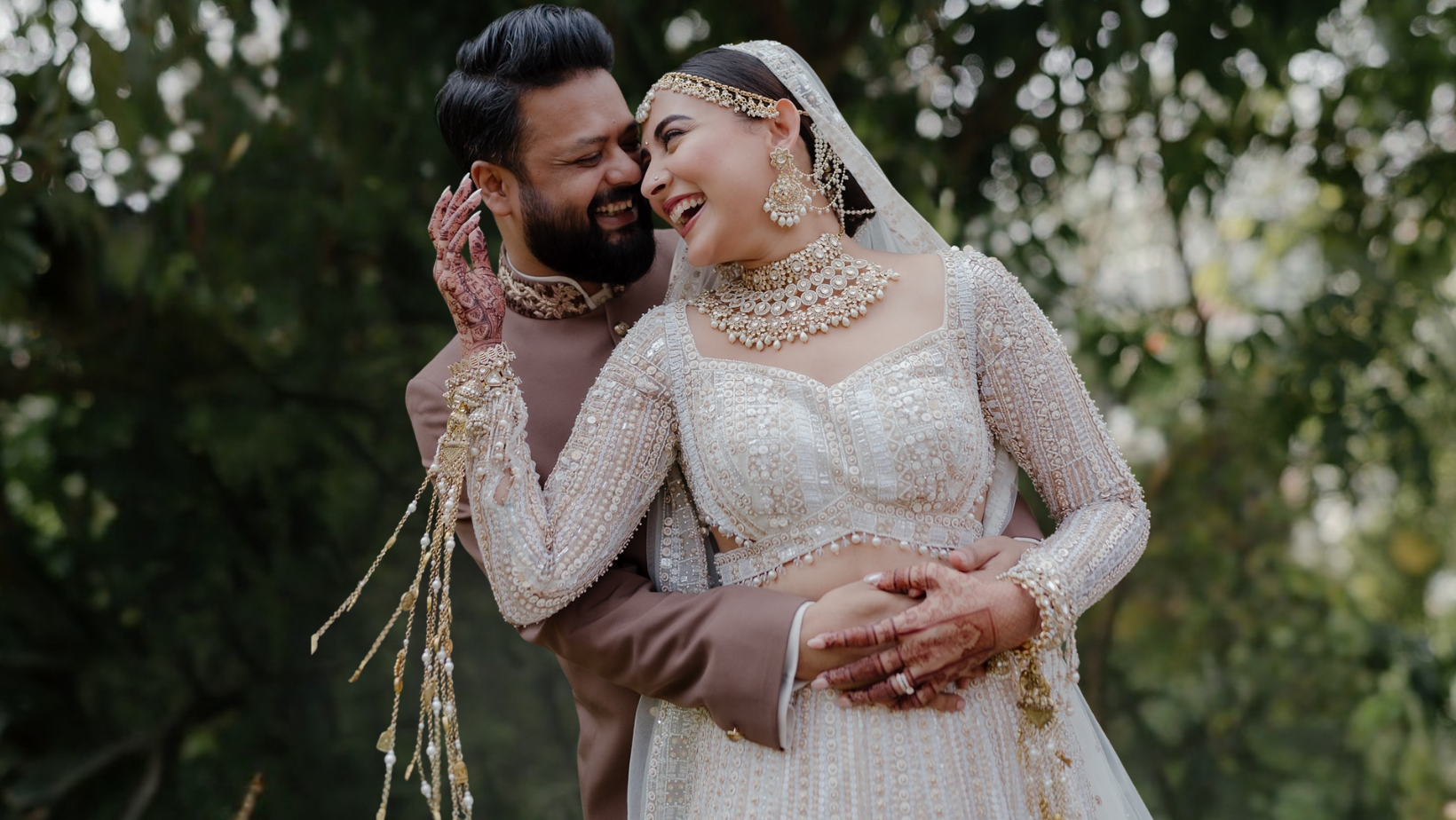 ‘He stole my heart 12 years ago’: Mehazabien shares wedding photos