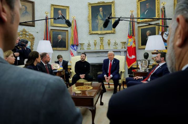 Mic-drop moment in Oval Office