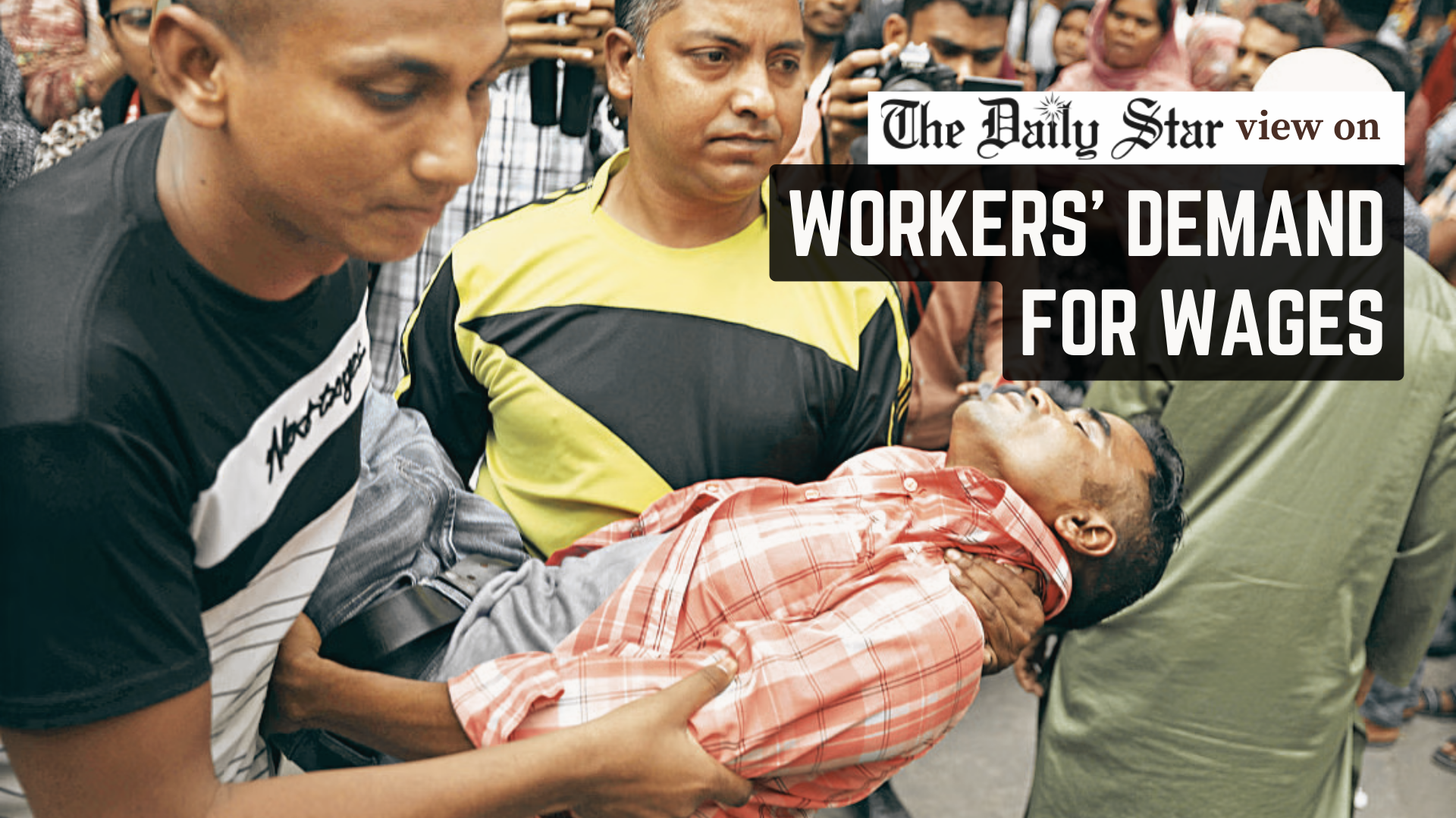 Workers must be paid their dues before Eid