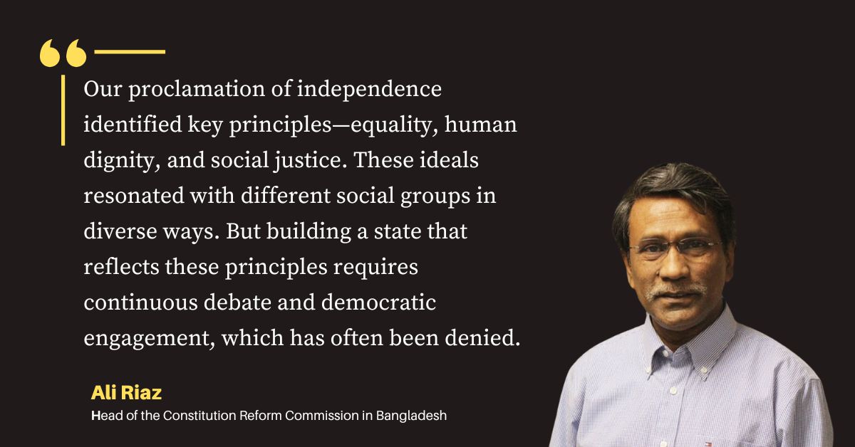 An unfinished struggle: Democracy, identity and reform