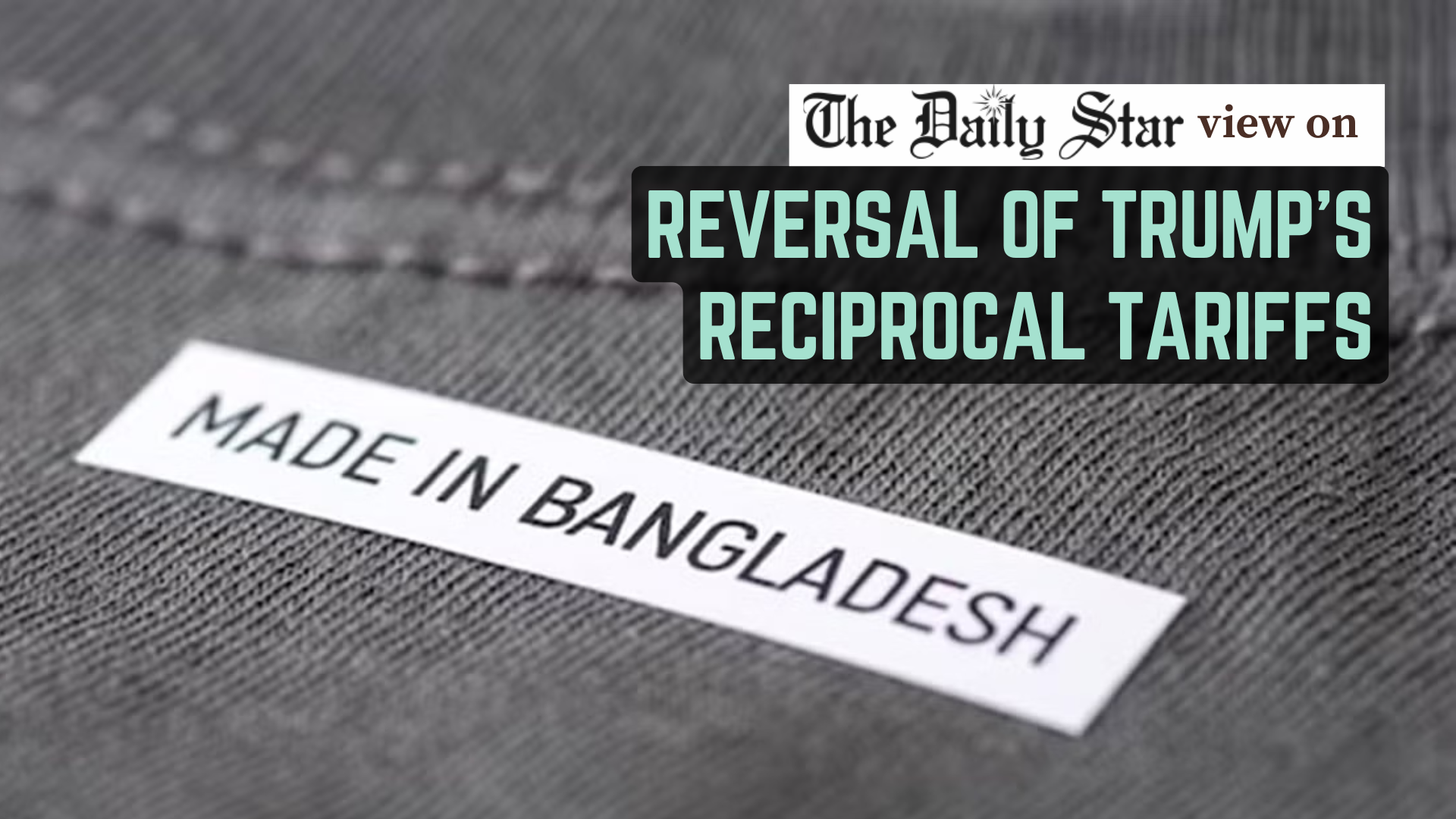 Tariff reversal should prompt a rethink of our trade strategies