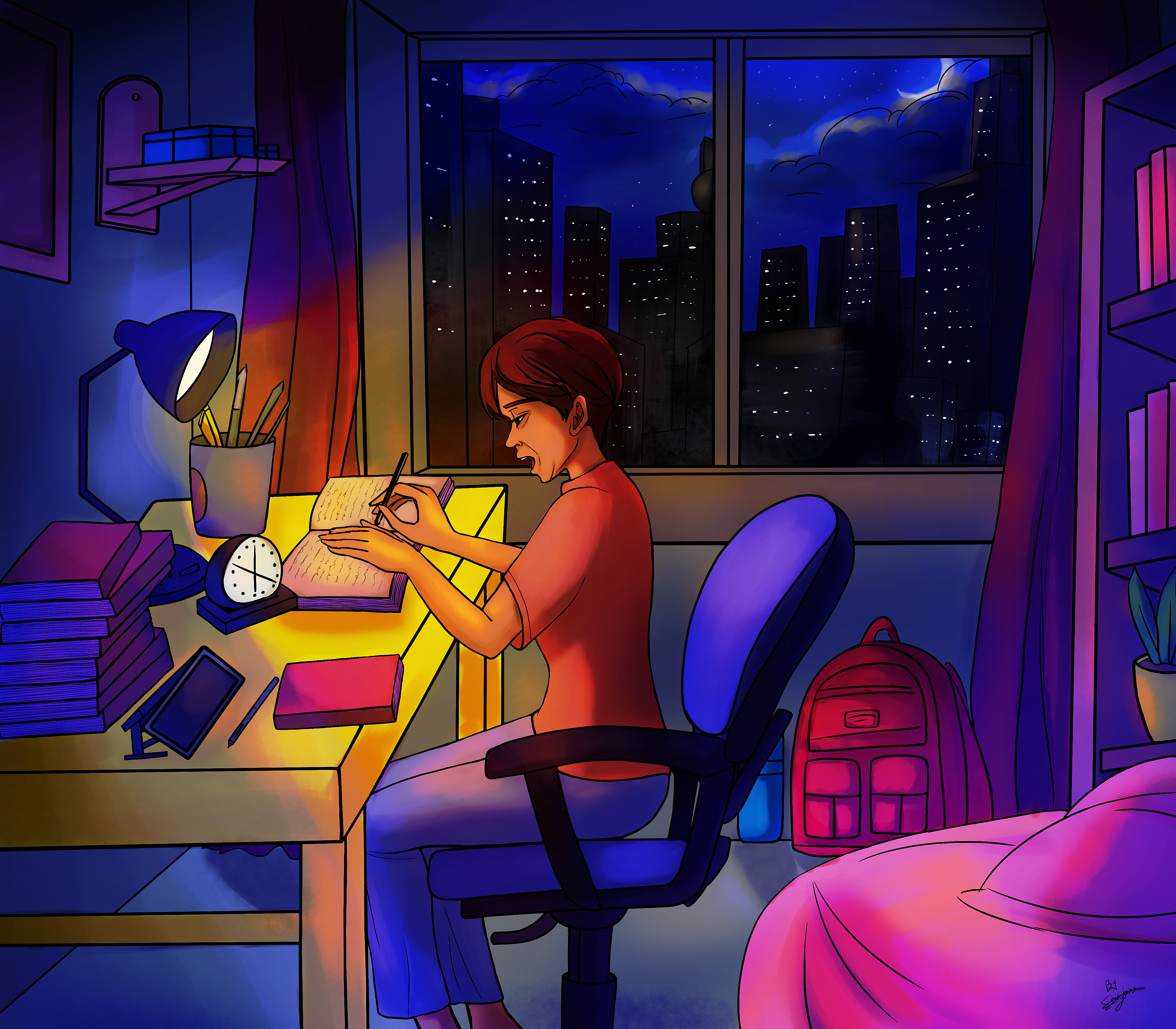 Are late night study sessions effective?